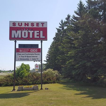 Sunset Motel Portage la Prairie Exterior foto